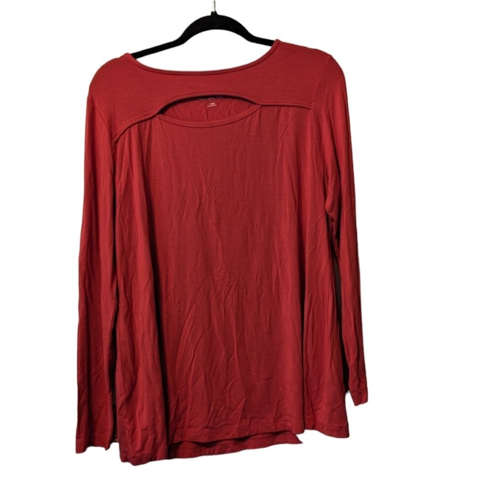 Soft Surroundings Beckett Topβ Keyhole Modal Top Size Large